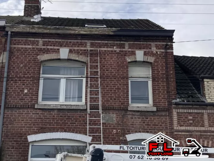  denain les chéneaux sont dégradés